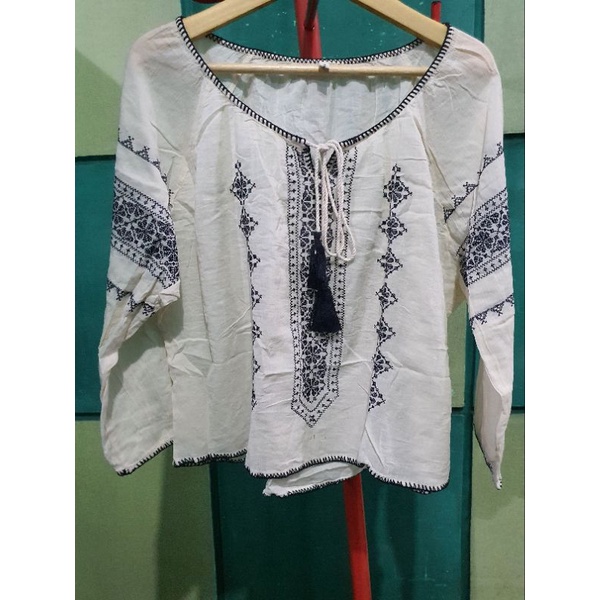 bohemian motif bordir