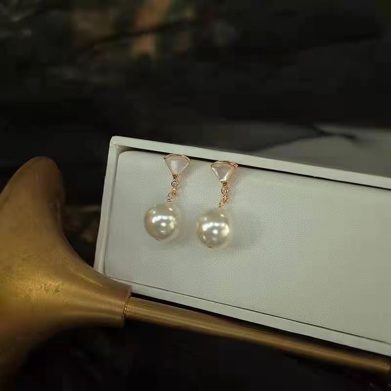 Anting Tusuk Gantung Temperament Hias Mutiara Gaya Jepangkoreauniksimple Untuk Wanita