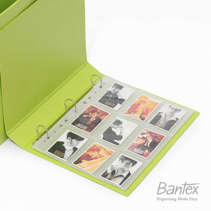 

SALE✅Bantex Photocard Album A4 3 Ring Binder with Sleeve Pocket – Fruit Color Series Lime – 8322 65|RA7