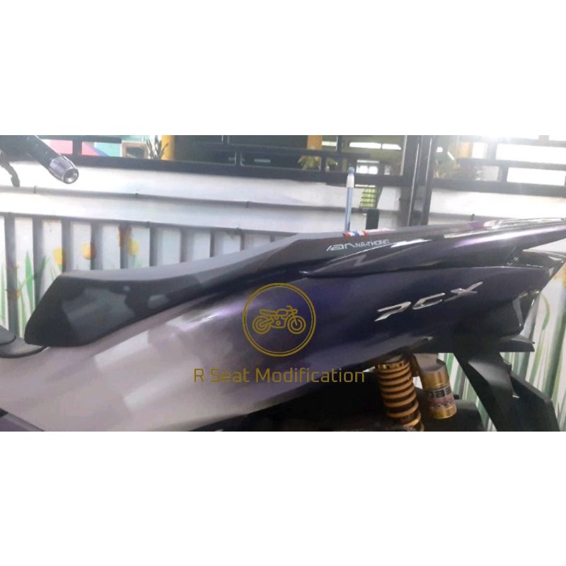 Jok pcx 150 /jok pcx 160 /jok pcx slim /jok pck modifikasi / jok pcx slim / jok pcx nathong hitam an