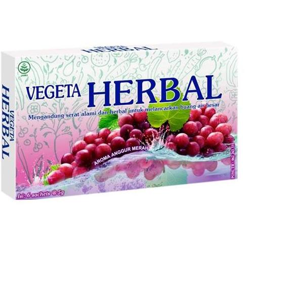 

BAYAR DITEMPAT✔️Vegeta Dus 6 Sachet Herbal 5 gr x 4 dus|RA6