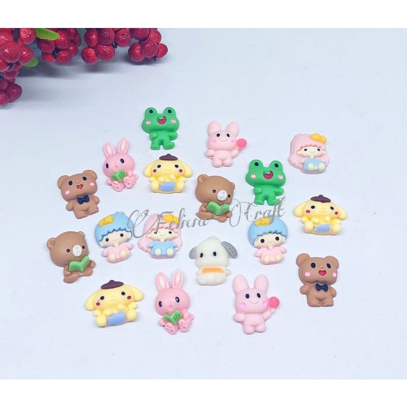 Clay Resin Sanrio World mini LTS [10 pcs mix]