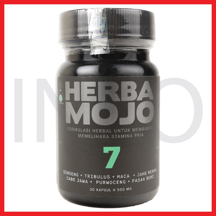 HERBAMOJO 7 SUPLEMEN STAMINA PRIA 30KAPSUL