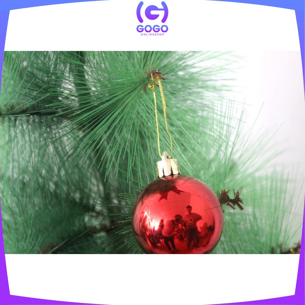 GOGO-C209 Pohon Natal 150CM 5F / Christmas Tree Jarum / Dekorasi Rumah Hiasan Natal Pohon Cemara / Ornamen Tanaman Hias / Artificial Plant Pine Tree