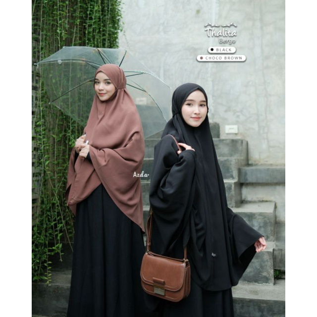 Bergo Talita Jilbab Thalita Khimar tali Ori by Azda Indonesia