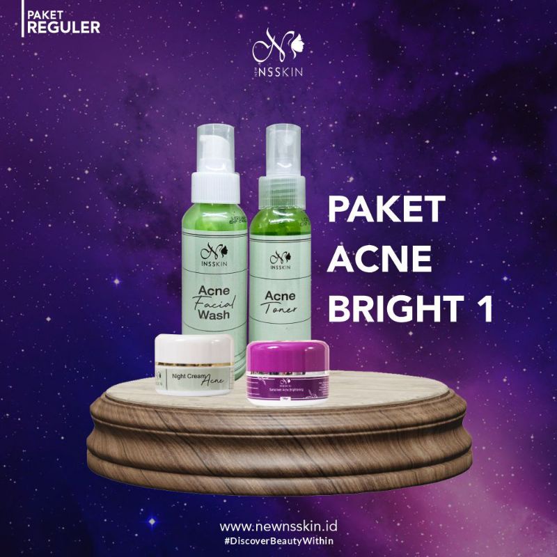 Paket Reguler acne New Nsskin [Free Gift]