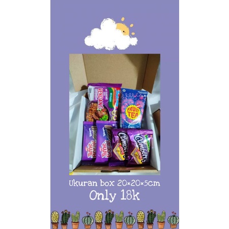 

Hamper box/ Snack box/ giftbox/ hadiah ulang tahun/ graduation