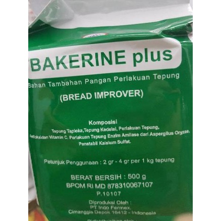 

Buruan Belanja--BAKERINE PLUS Bread Improver 500GRM