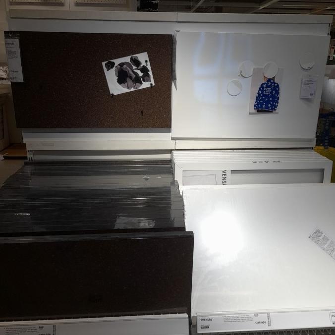 

Papan Memo Pengumuman Magnetik Memo Board Magnetic 60x40 cm SVSS