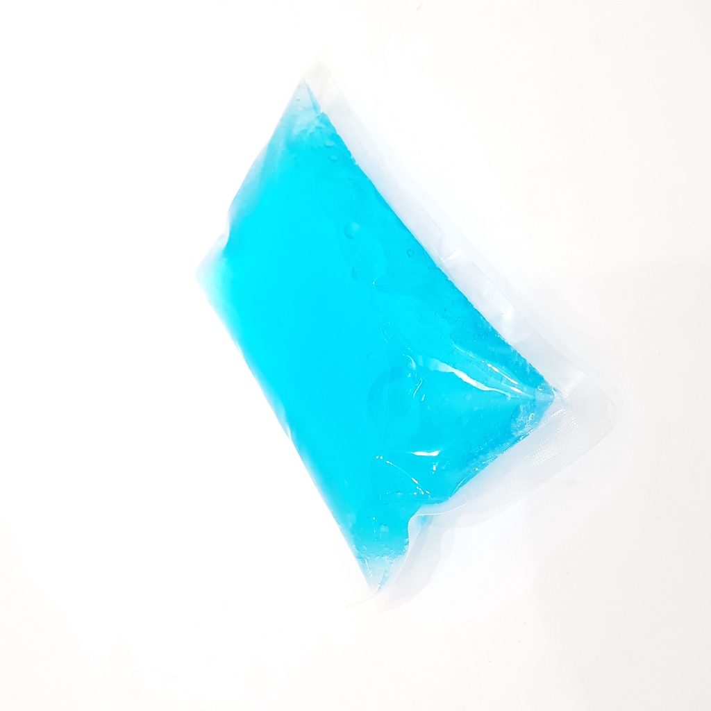 400 GRAM  Blue ice gel 400 gram  /  BLUE ICE GEL 400 GRAM / ICE GEL.BIRU/ice gel ice pack biru blue / ice gel pendingin makanan  ice pack gel pendingin