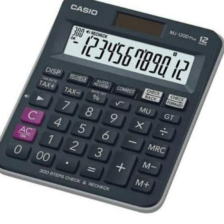 

Promo ! KALKULATOR MEJA ORIGINAL CASIO MJ120D PLUS - Check & Correct Calculator Desktop ✔