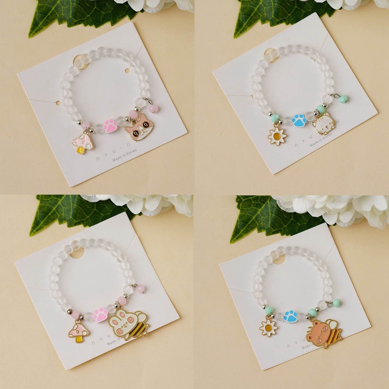 Fancyqube Fancycube Perhiasan Gelang Motif Kartun Kelinci Untuk Wanita