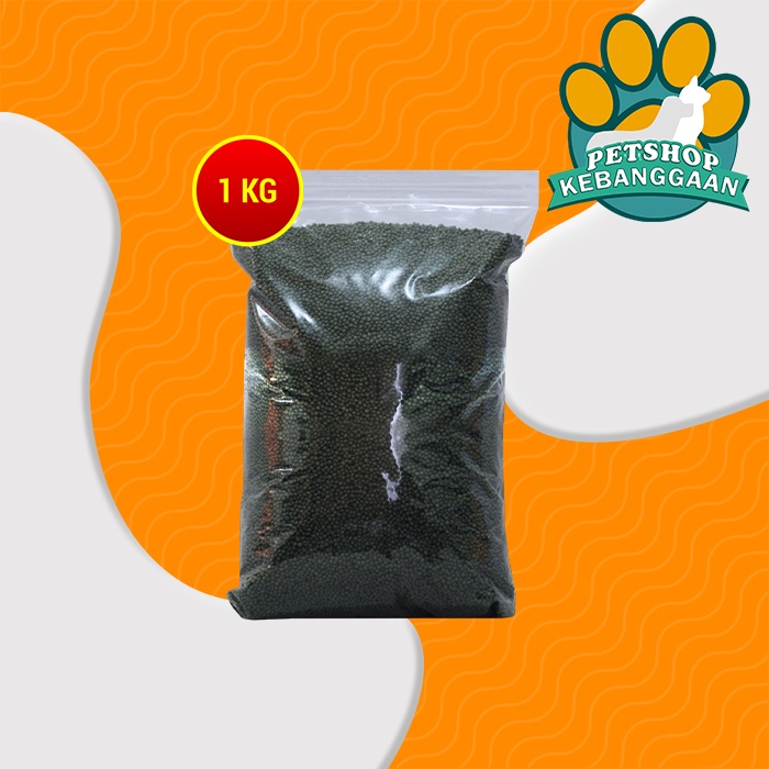 Makanan Pelet Ikan Koi KinKoi 1 kg Fish Food Kin Koi Special Repacking - 1 MM