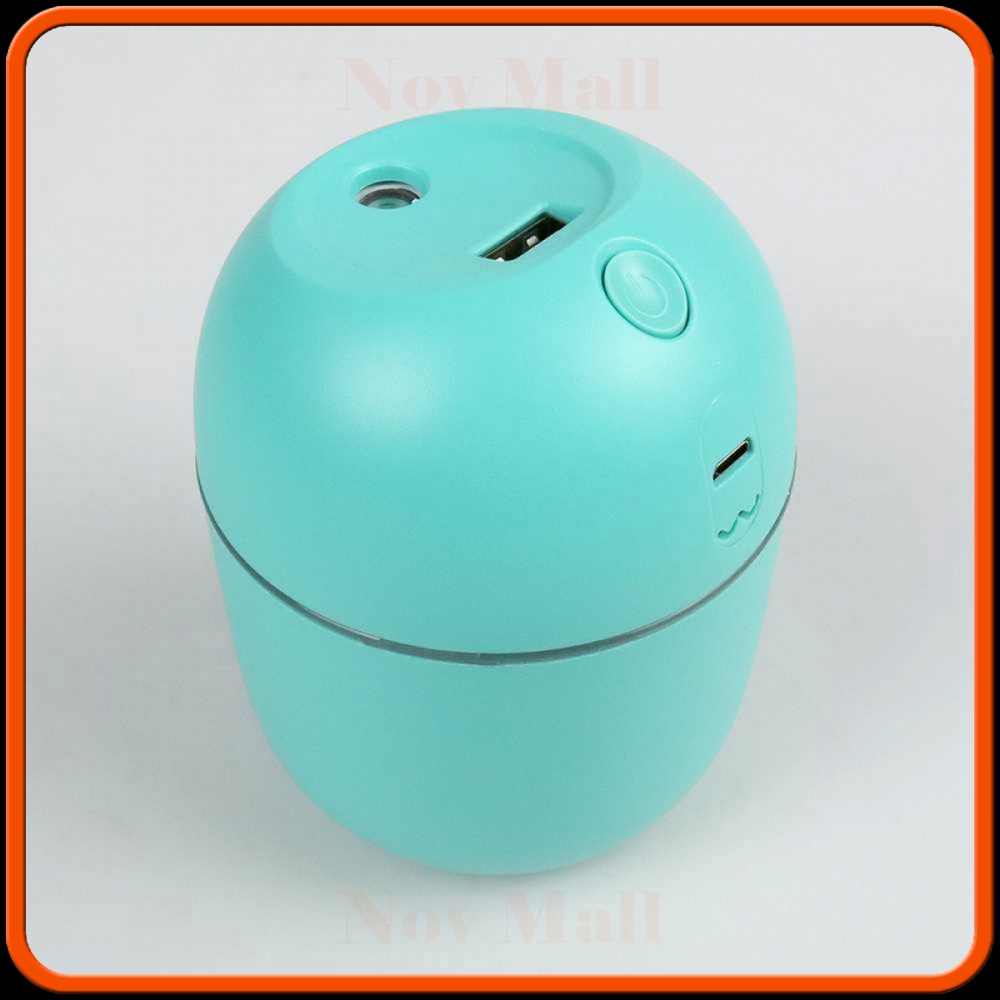 HUMI Mini Air Humidifier Aromatherapy LED Light 220ml AM311