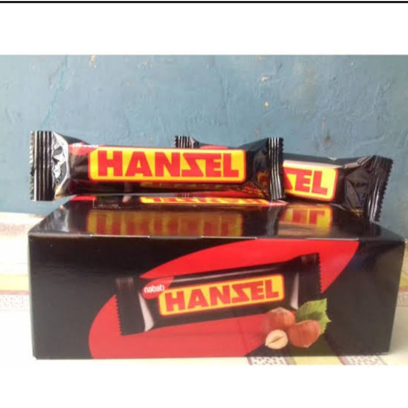 Nabati Hanzel Wafer Krim Salut Coklat Hazelnut (1 Box Isi 12 Pcs)