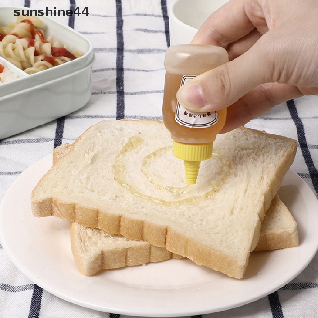 Sunshine 2Pcs Botol Saus Tomat / Salad Mini Portable