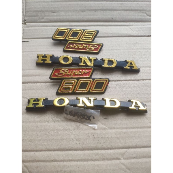 Emblem bodi set honda C800