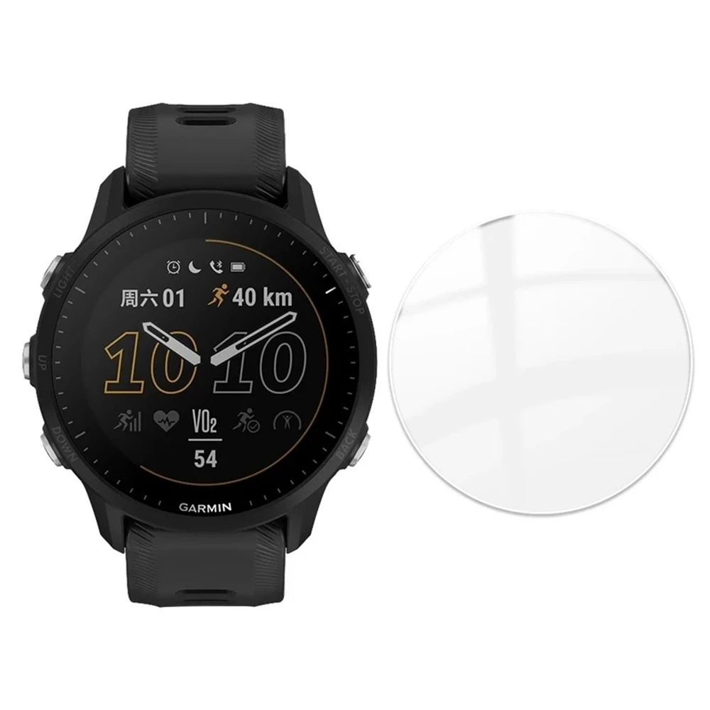 Tempered Glass Pelindung Layar Smartwatch Garmin Forerunner 255 Anti Gores