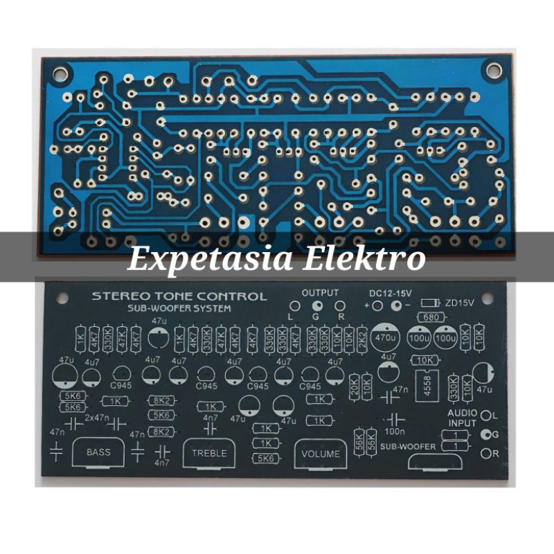 Jual PCB Stereo Tone Control SUB-WOOFER SYSTEM | Shopee Indonesia