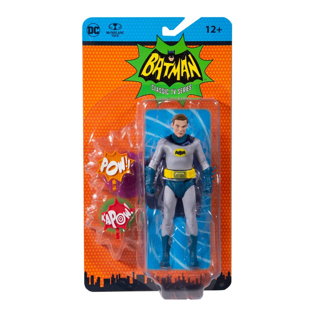 McFARLANE DC RETRO BATMAN 66 - BATMAN UNMASKED 6 inch MOC