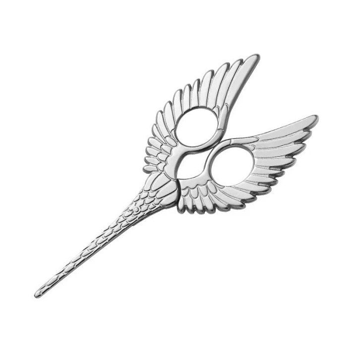 

Jualan Gunting Stainless Wings Shape Bentuk Sayap Silver Bagus