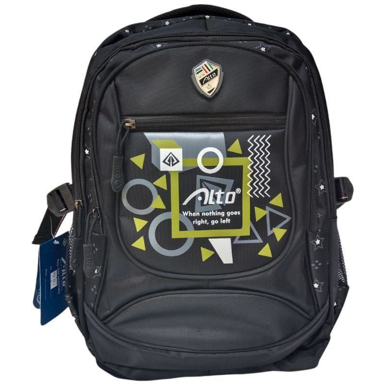 Tas Ransel sekolah anak laki laki/Tas Ransel alto hitam/Ransel Sekolah alto