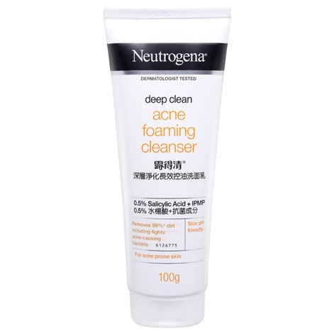 Neutrogena  Deep Clean Acne Foaming Cleanser - Pembersih Wajah 100g