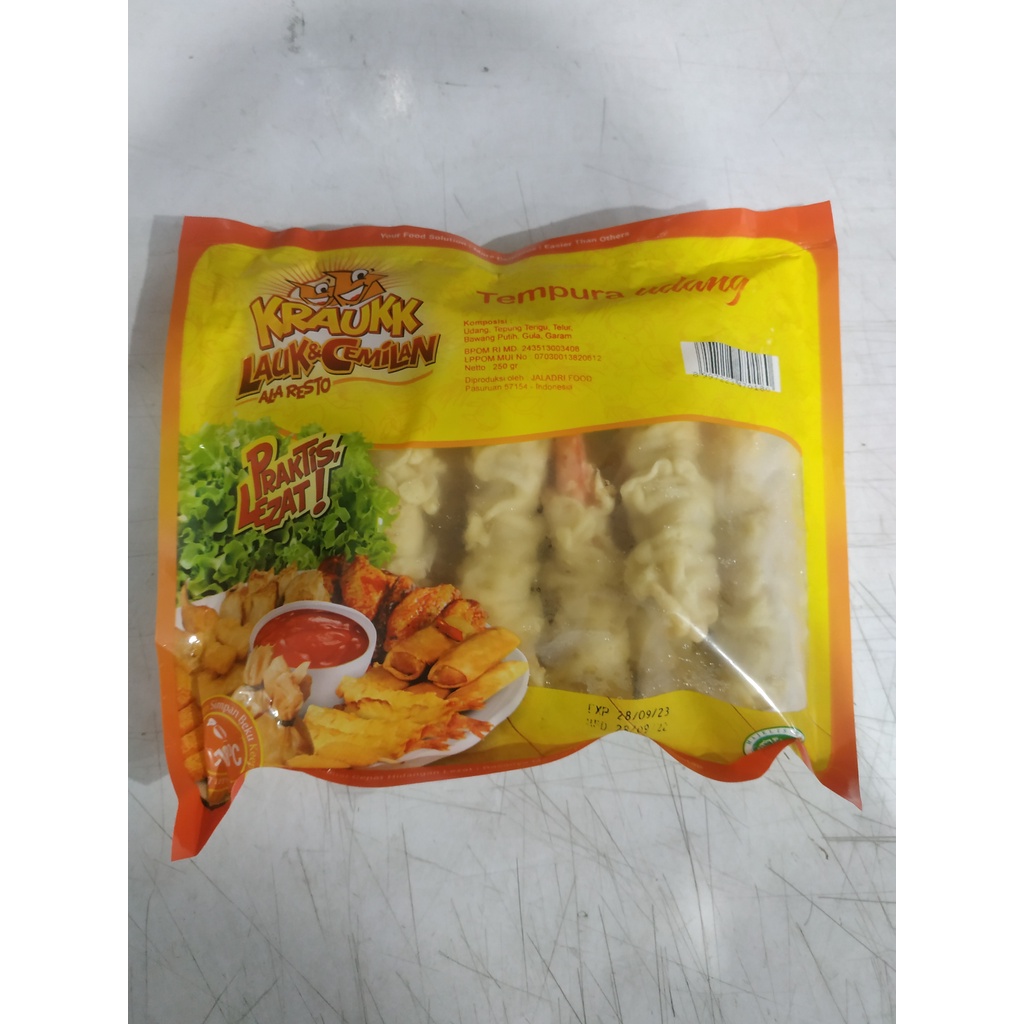 Krauk tempura udang 250 gr