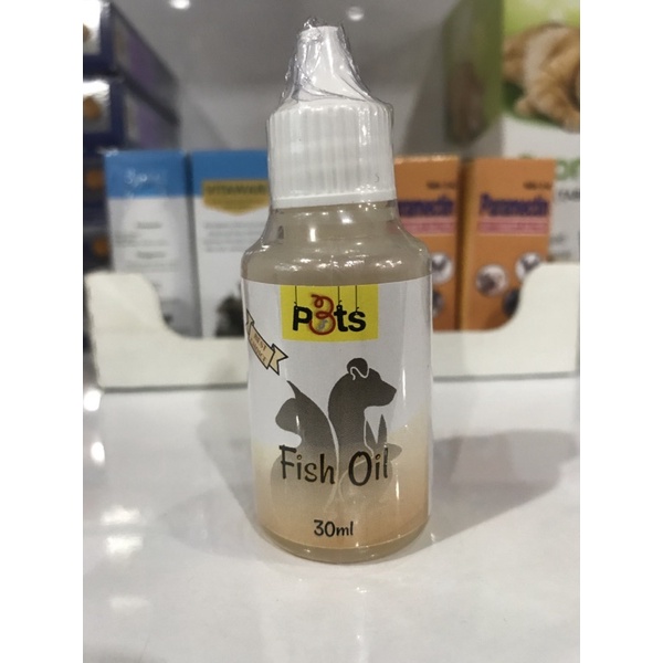 ( 3pets Fish oil ) Vitamin Kucing / Anjing 3pets Fish Oil 30ml Minyak ikan