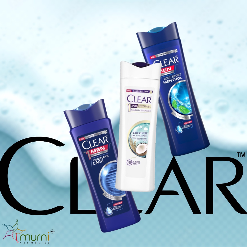 CLEAR MEN SHAMPOO COMPLETE CARE | COOL SPORT MENTHOL 160 ml