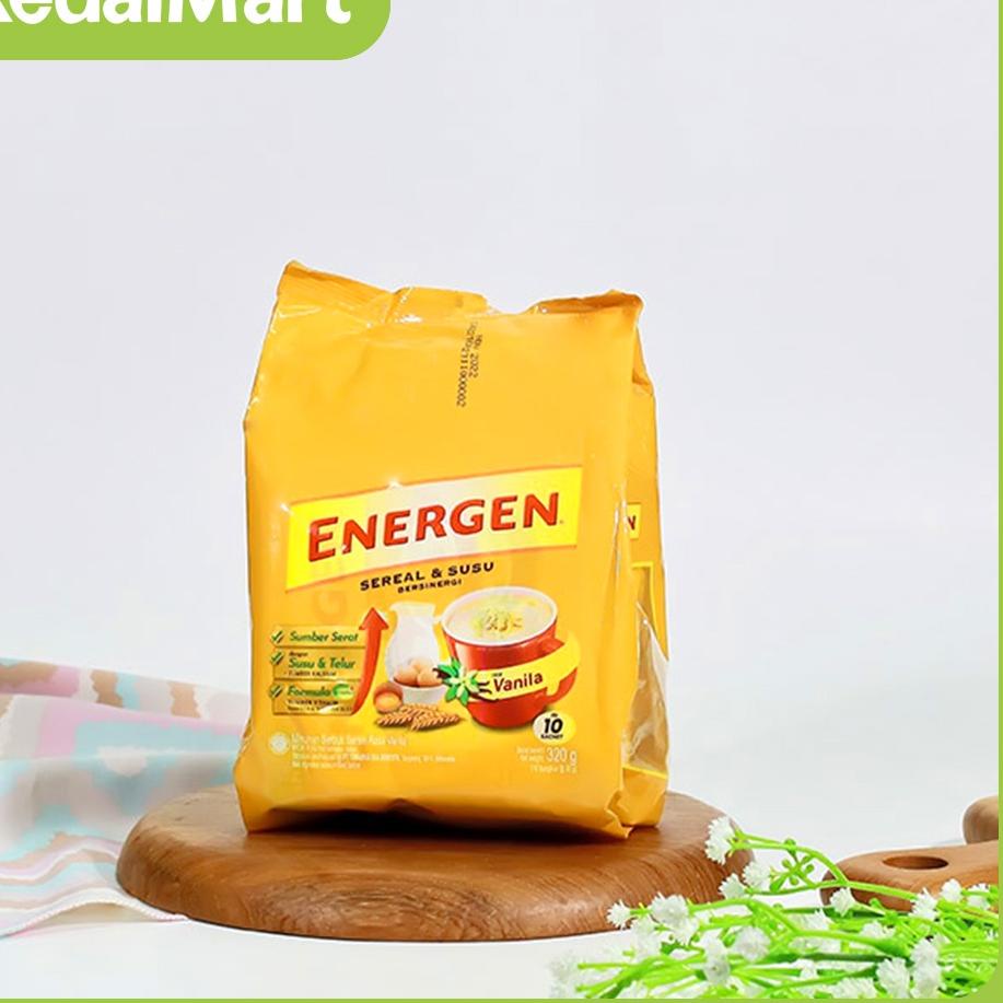 

Lagi Trend Energen Sereal Rasa Vanilla Pouch Isi 10 x 34 Gram^