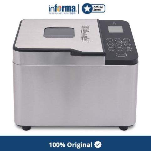 Informa - Pembuat Roti - Kels Monty Bread Maker 1Kg Silver