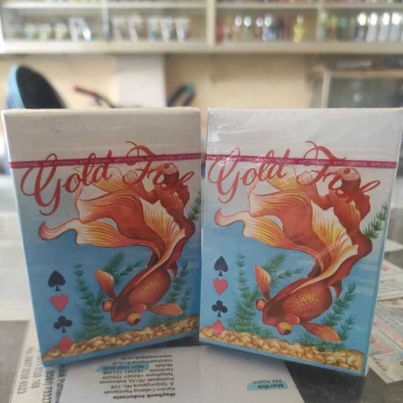 Jual Kartu Remi Gold Fish Shopee Indonesia