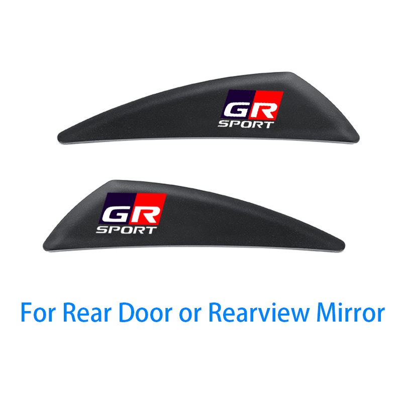 Gr Gazoo Racing Pinggiran Pintu Mobil Anti Gores Tabrak (Pengentalan) Stiker Perlindungan Sudut Stiker Karet Silicon Untuk Toyota GR Sport Vios Rush Yaris Corolla Cross Fotuner CHR RAV4