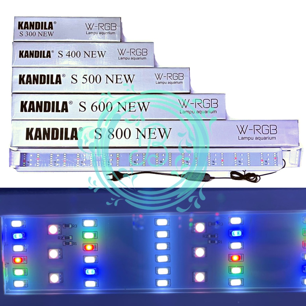 Lampu Kandila S300 30-40 cm WRGB LED Gantung Atas Aquarium Aquascape S Series S 300