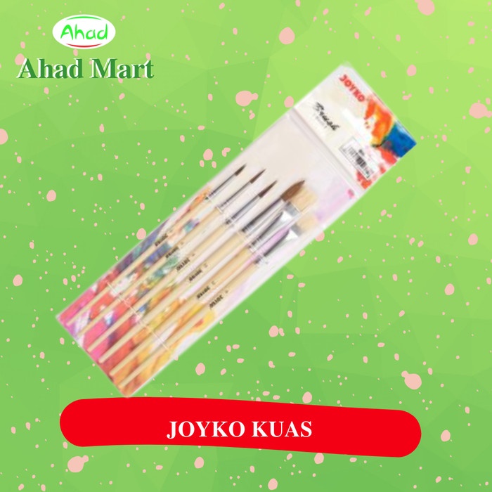 

Hari Ini Joyko Kuas Br-1 Kuas Lukis / Kuas Cat 1 Set Bagus