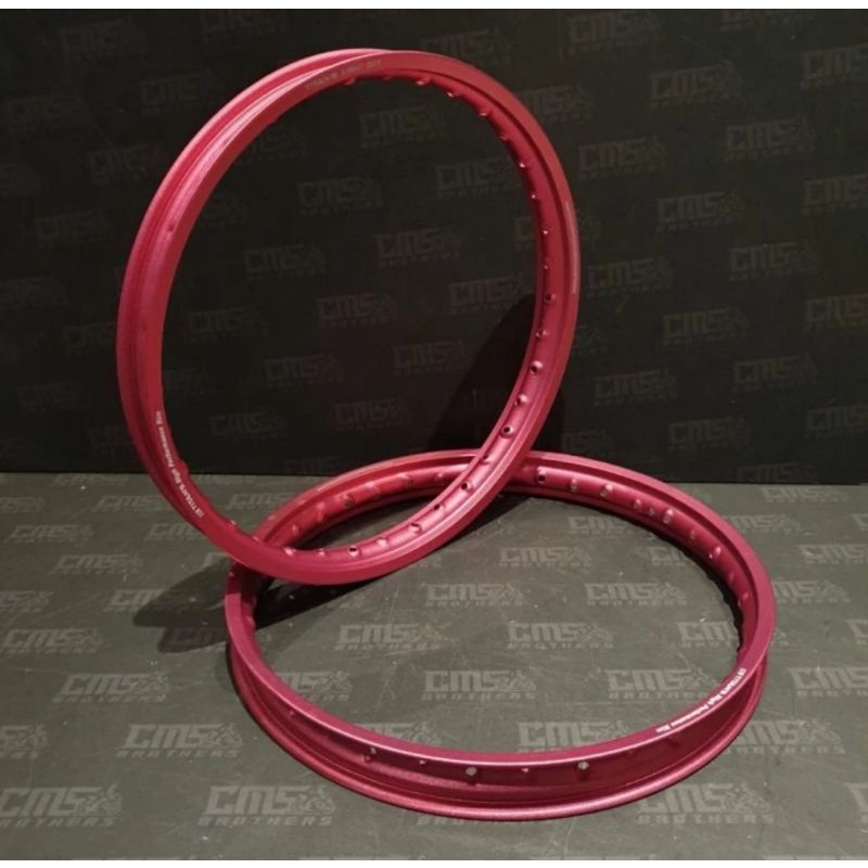 Velg veleg pelek lingkar aloy alloy titan titans 17 140 pink kulit jeruk