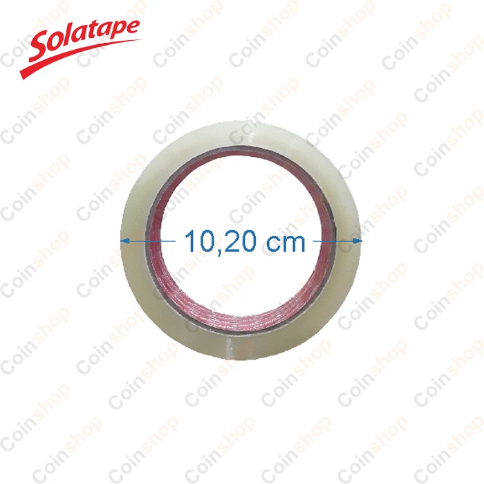 

Opp Tape Lakban Bening Coklat 45mm x 80 yard Solatape