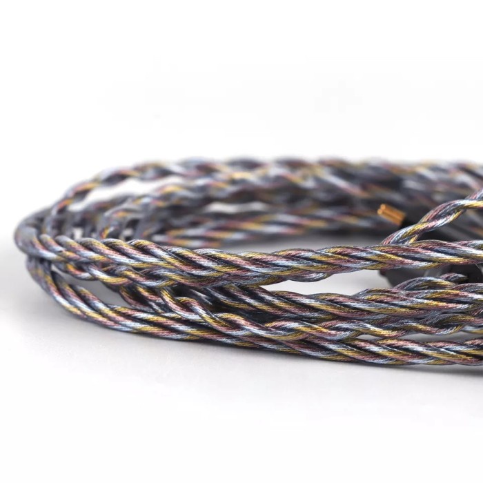 TRIPOWIN ZOE Copper+Silver Plated+Gold Plated Litz Upgrade Cable IEM