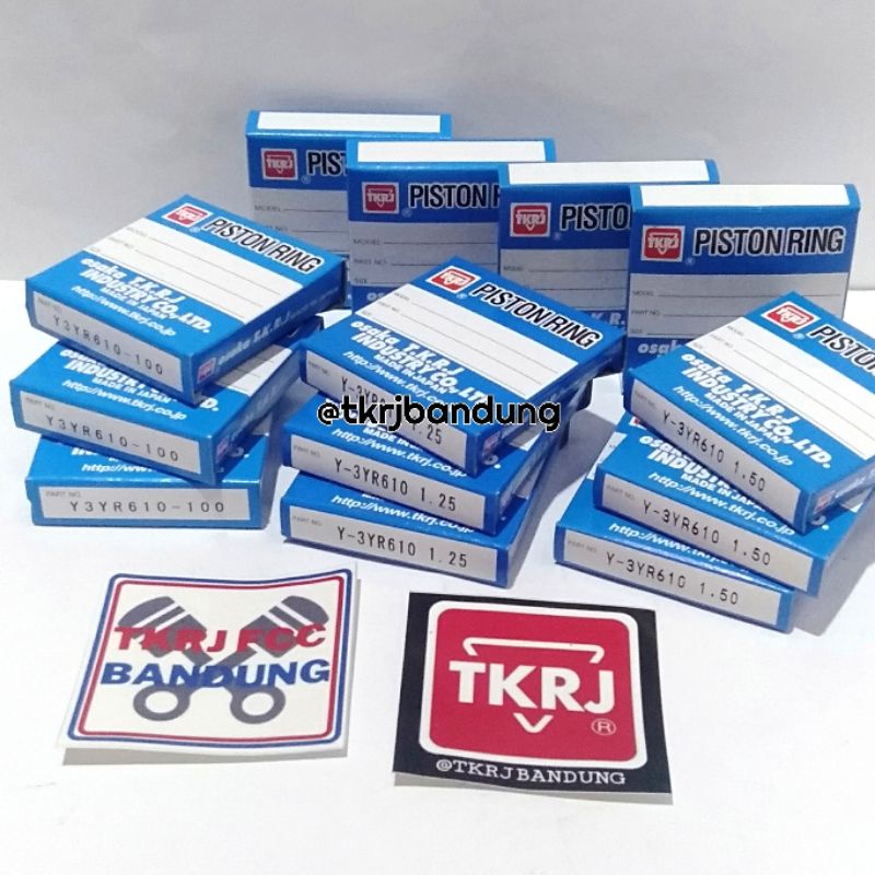 Piston RING Yamaha F1ZR/Force 1 TKRJ Original Japan Os 1.00 1.25 1.50