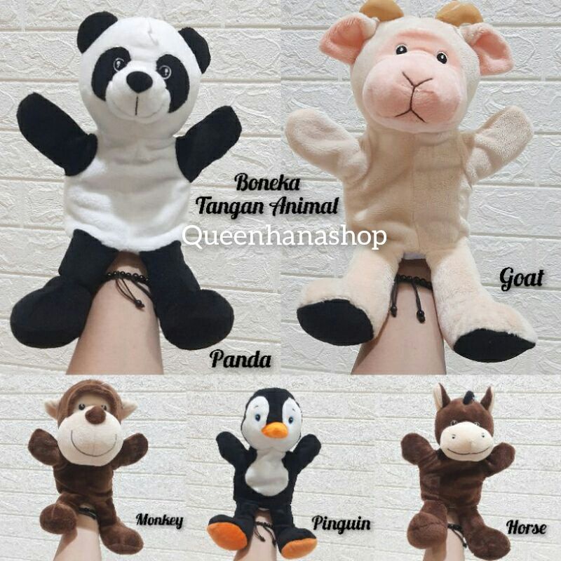 Boneka Tangan Binatang Handpupet Animal Handpupet Karakter