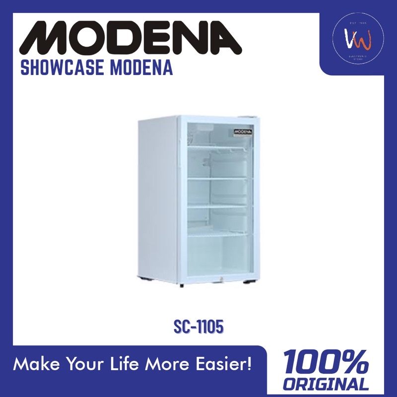 Showcase Mini Modena SC-1105 / Showcase Modena Kapasitas 105Lt / FREE ONGKIR CIKAMPEK
