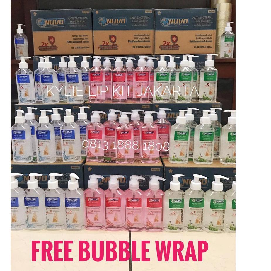 KODE-WE16 [READY STOCK]  NUVO Hand Sanitizer 250ml ORIGINAL 250 ml pump ORIGINAL  ☺SaleNew☺