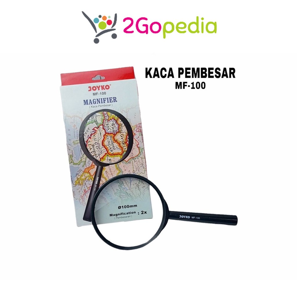 

Kaca Pembesar MF-100 Diameter 100mm Magnifier 2x Joyko Grosir Murah Atk