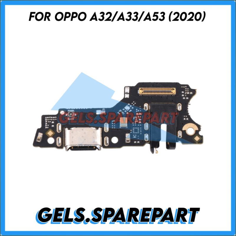 Flexible Board Connector Charger Papan Cas PCB Headset Hansfree Oppo A32 2020 / A33 2020 / A53 2020 