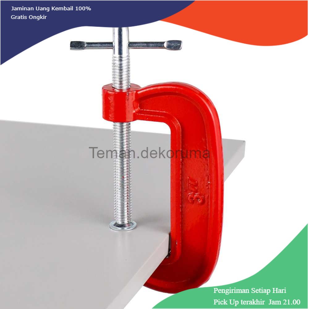 TD - PKK Tookie Penjepit Kayu C-Clip Clamp Woodworking Carpentry Gadgets - G3