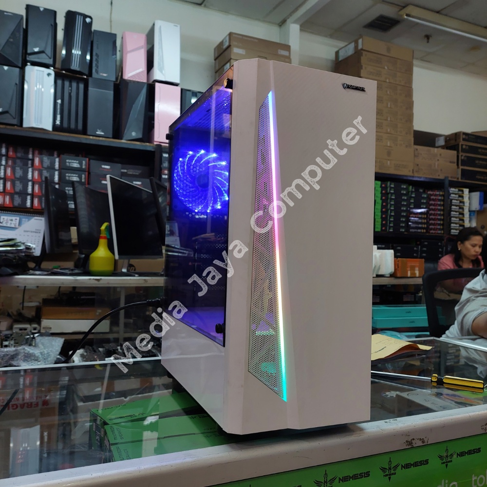 PC Gaming Intel Core i7 10700F | DDR4 16GB | HDD SSD | RX 580 8GB Full Games - Komputer Gaming Editing