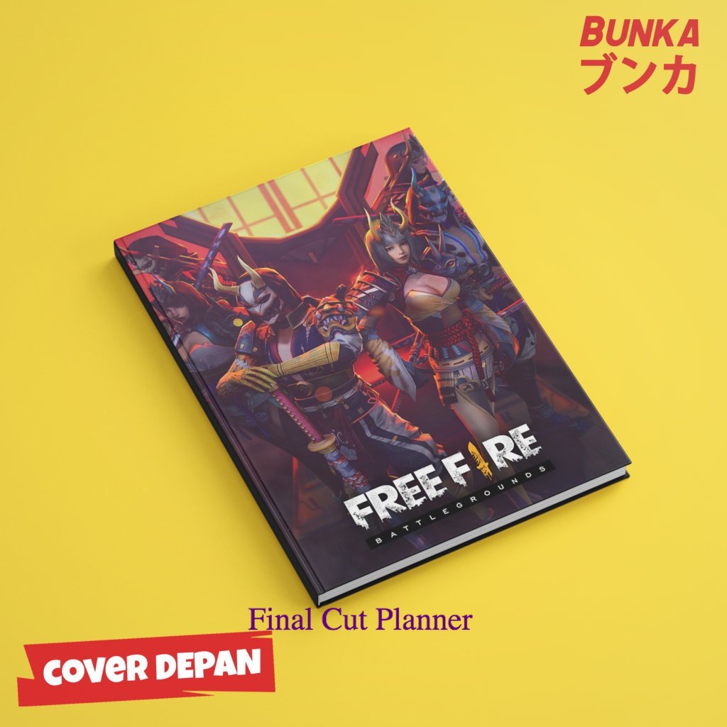 

Notebook Free Fire Samurai Clan Hardcover A5 Buku Tulis Catatan Notes Agenda Planner Jurnal .