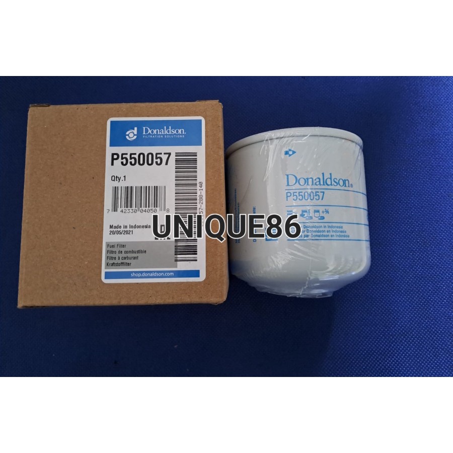 FUEL FILTER P550057 / J8620220 DONALDSON