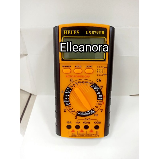 Multitester Multimeter Heles Digital UX-879TR Original